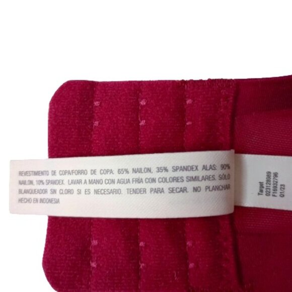 Auden Women's Mesh Unlined Demi Bra Size 36DD NWT - Picture 3 of 11